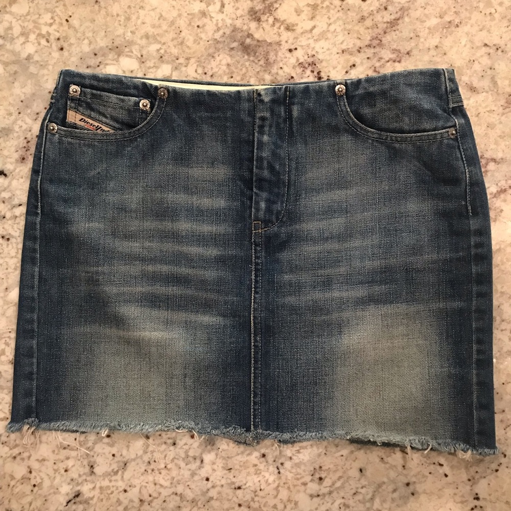 Diesel Denim Mini Skirt